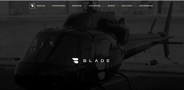 Reprodução da página do Blade na internet - Reprodução