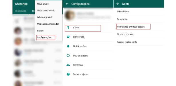 WhatsApp beta do Android ganha reforço na segurança; veja como ativar - passo 1 - Reprodução - Reprodução