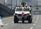 10 fotos icônicas dos protestos na Venezuela - Juan Barreto/AFP