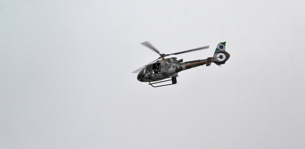 Perseguição mobilizou até helicóptero da Polícia Militar do Paraná nesta segunda - Divulgação/PM-PR