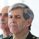 General Augusto Heleno Pereira em cerimônia no Departamento de Ciência e Tecnologia do Exército - Sergio Lima/Folhapress