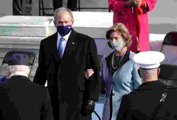 George W. Bush e sua mulher, Laura - Alex Wong/Getty Images - Alex Wong/Getty Images