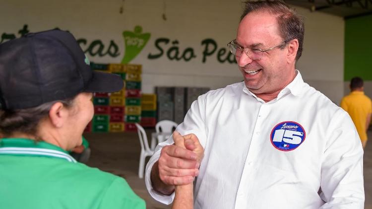 Luciano Barbosa (MDB), prefeito de Arapiraca ligado a Lira, no partido de Renan