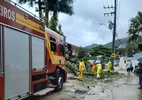 Bombeiros alertam para risco de deslizamentos após chuva em SC - Divulgação/Corpo de Bombeiros Militar de Santa Catarina