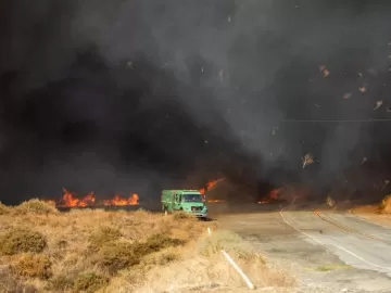 Novo incêndio provoca milhares de ordens de evacuação na região de Los Angeles