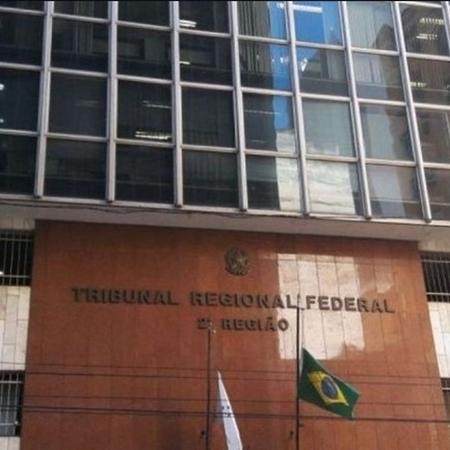 Fachada do TRF-2, no Rio Fachada do TRF-2, no Rio