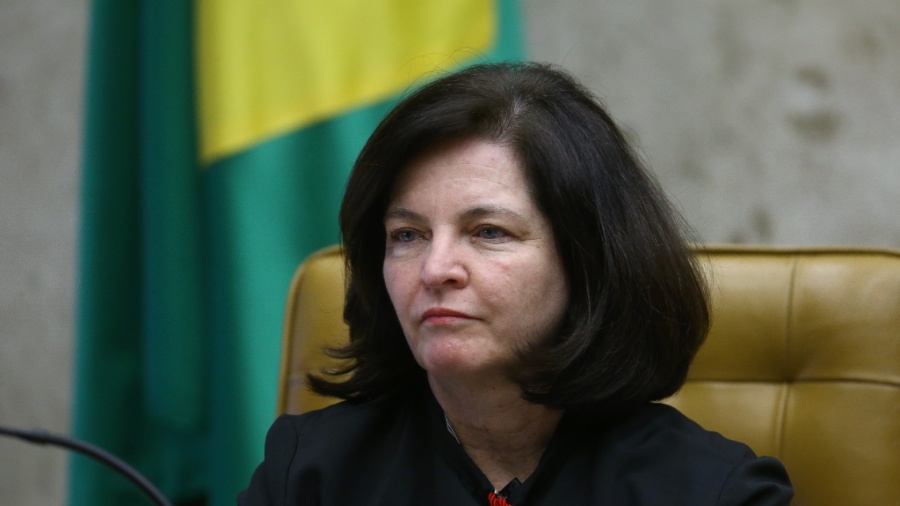 28.jun.2018 - A procuradora-geral da República, Raquel Dodge, durante sessão do Supremo Tribunal Federal (STF), em Brasília - Dida Sampaio/Estadão Conteúdo