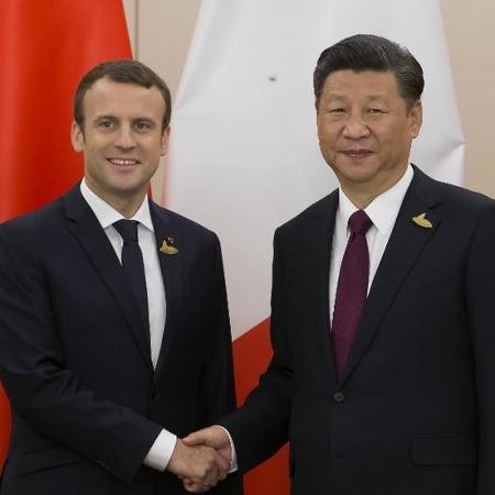 Presidentes da França e China conversam sobre economia e Mianmar mas ...