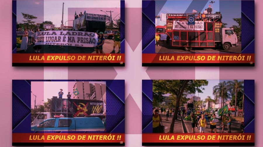 12.abr.2022 - Lula não foi expulso de Niterói, como afirma vídeo - Projeto Comprova