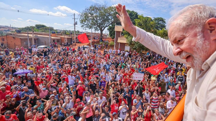 05.05.22 - O ex-presidente Lula (PT) em ato de pré-campanha em Sumaré (SP) - Ricardo Stuckert