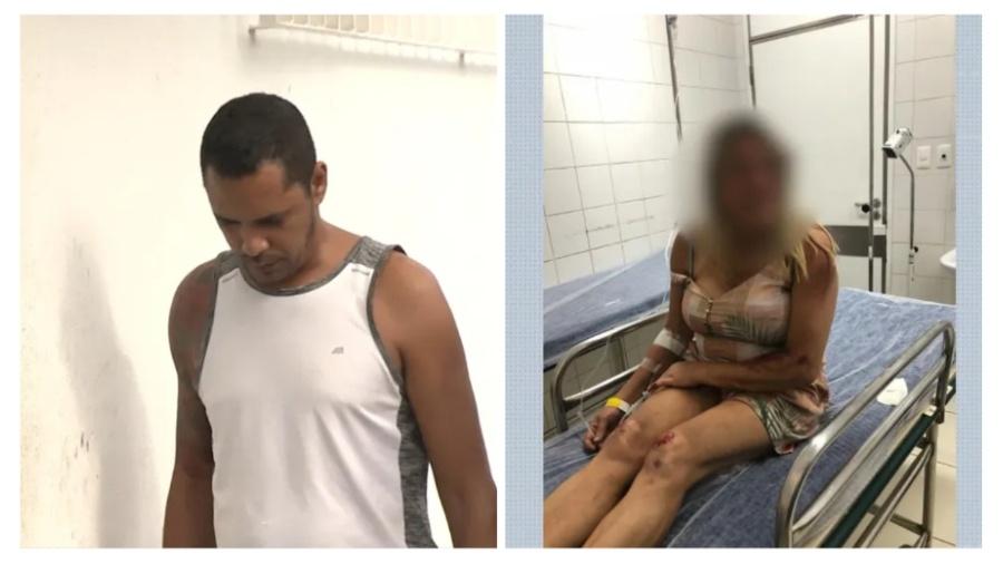 Vildemberg Moreira dos Santos foi preso por embriaguez ao volante e tentativa de homicídio contra a esposa em Serra, no Espírito Santo - Reprodução / TV Gazeta