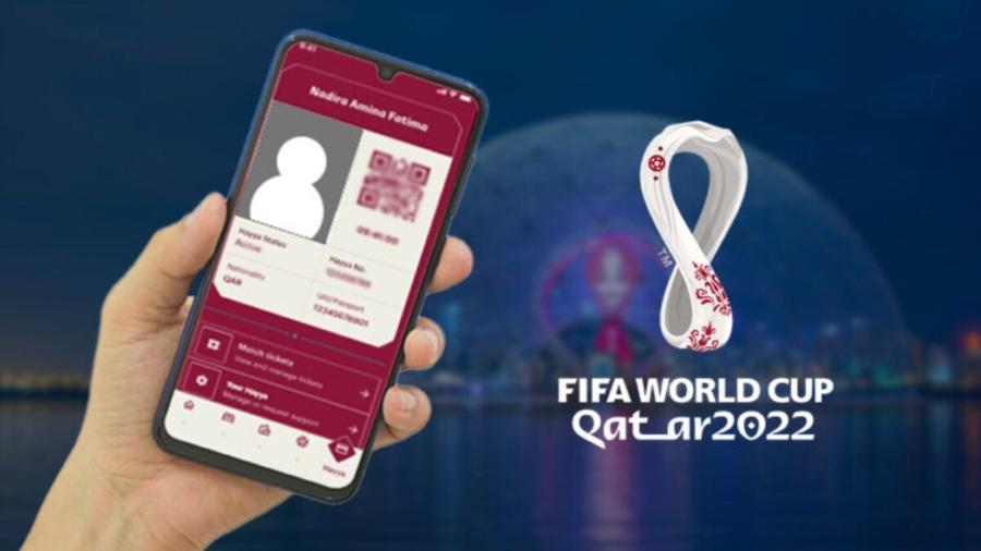 Aplicativo Hayya para a Copa do Mundo 2022 no Catar - Divulgação/FIFA