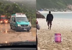Ambulante morre após queda de raio em praia de Arraial do Cabo (RJ) - Reprodução de redes sociais