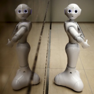 Robô androide apelidado de "Pepper" - Yuya Shino/Reuters