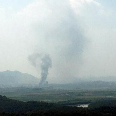 Coreia do Norte explode escritório de ligação com Coreia do Sul - Yonhap via REUTERS 