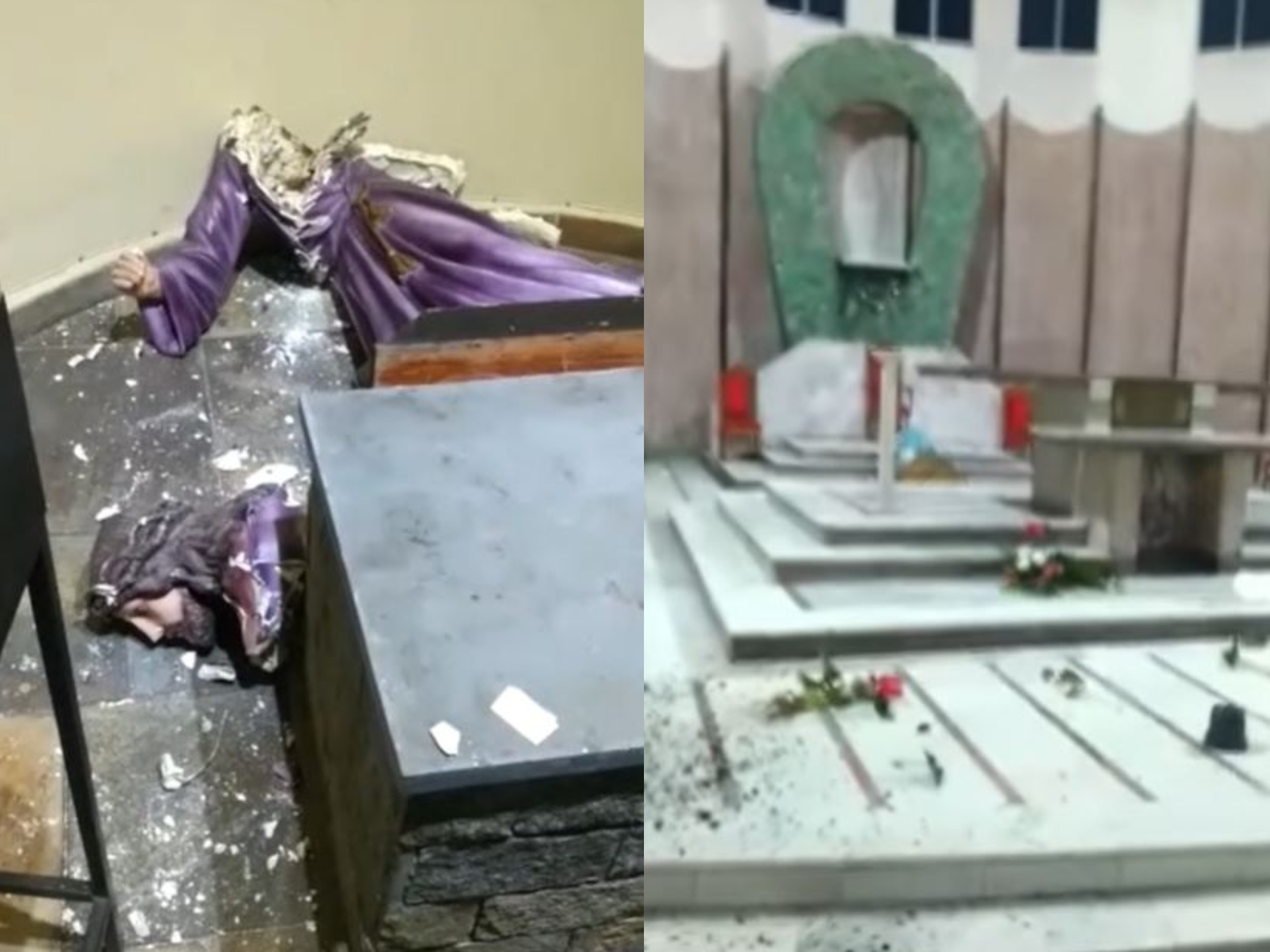 Osasco: Grupo que entrou em igreja e destruiu imagens é identificado