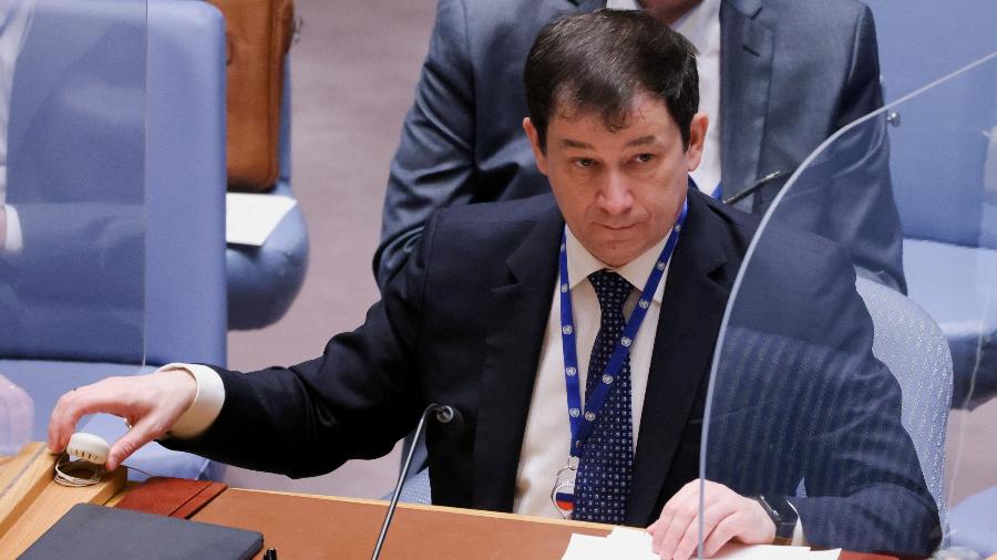 Dmitry Polyanskiy, embaixador adjunto da Rússia na ONU