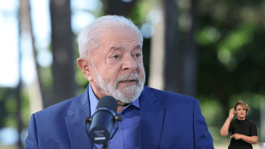 Presidente Lula durante transmissão ao vivo nas redes sociais - 19.jun.2023 - Reprodução/YouTube