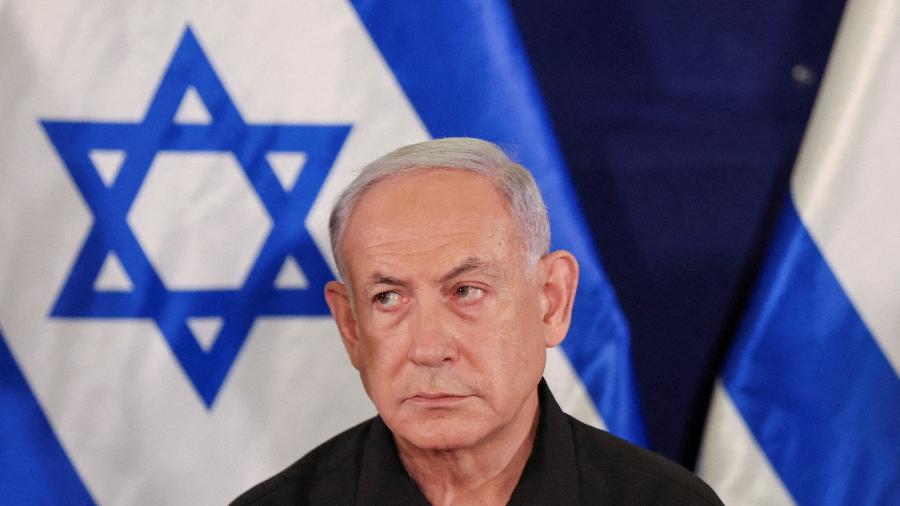 O premiê de Israel, Benjamin Netanyahu