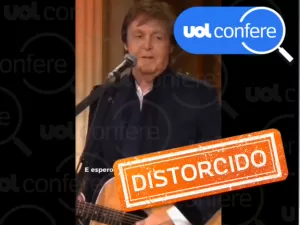 Paul McCartney não dedicou música a Michelle Bolsonaro, como sugere vídeo