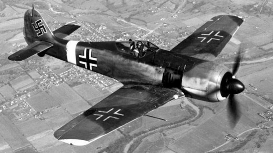 Caça alemão usado na 2ª Guerra Mundial; anfetaminas já eram usadas naquela época para manterem os pilotos acordados