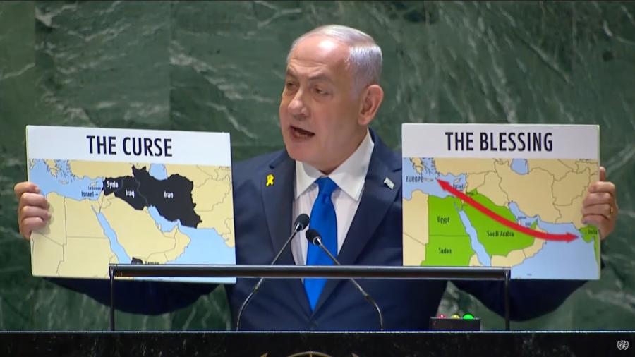 Benjamin Netanyahu na ONU