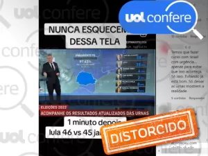 Vídeo usa apuração presidencial de 2022 no Paraná para sugerir fraude