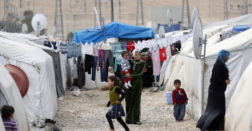 Campo de refugiados de Nizip, na Turquia