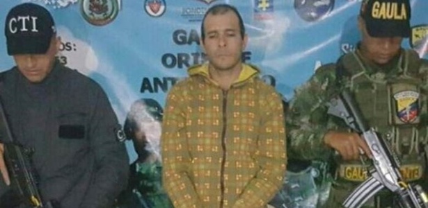 Jaime Ivan Martinez, 44, confessou à polícia da Colômbia ter matado pelo menos 20 pessoas - Fiscalia de Colombia