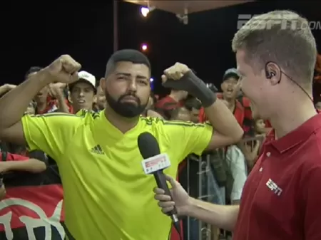 Gabigol usa bandagem na mão apenas por superstição FlaResenha