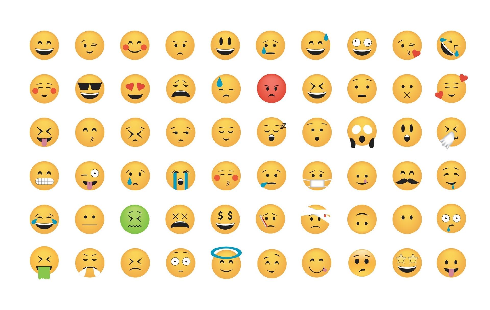 Quais são os emojis mais usados no mundo?