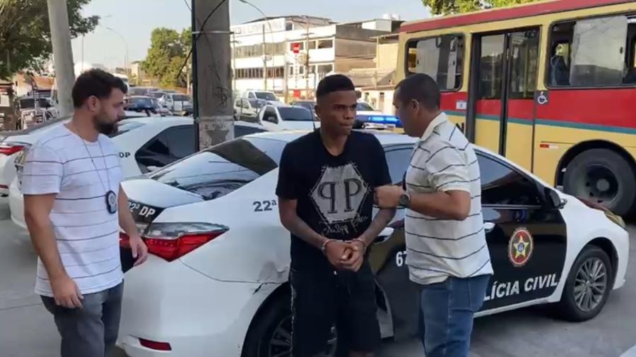 Chefe do tráfico da Mangueira é preso em motel por policial disfarçado de garçom - Policia Civil do Rio de Janeiro/reprodução