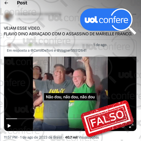 10.ago.2023 - O conteúdo viral circula desde, pelo menos, 1º de agosto