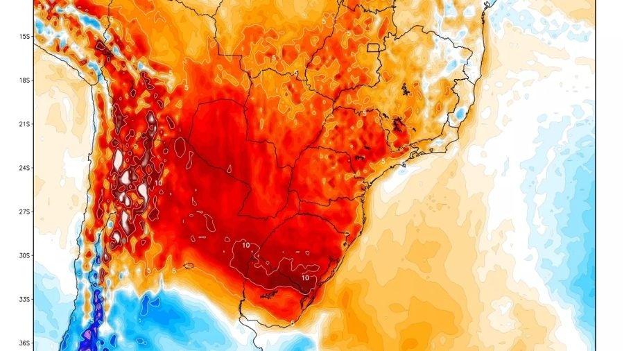 Onda de calor deverá afetar três regiões do Brasil no fim do mês