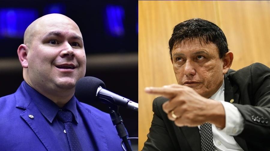 Deputados Abílio Brunini (PL-MT) e Eder Mauro (PL-PA)