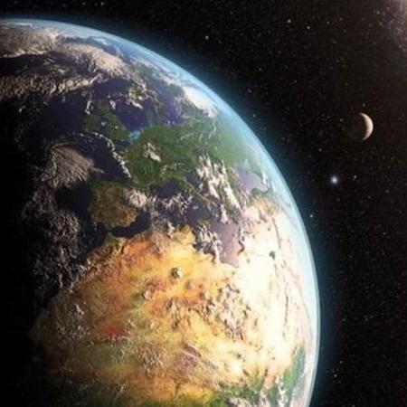 Segundo estudo, a Terra adquiriu sua cota de elementos essenciais à vida possivelmente por meio do mesmo impacto que formou a Lua - Getty Images