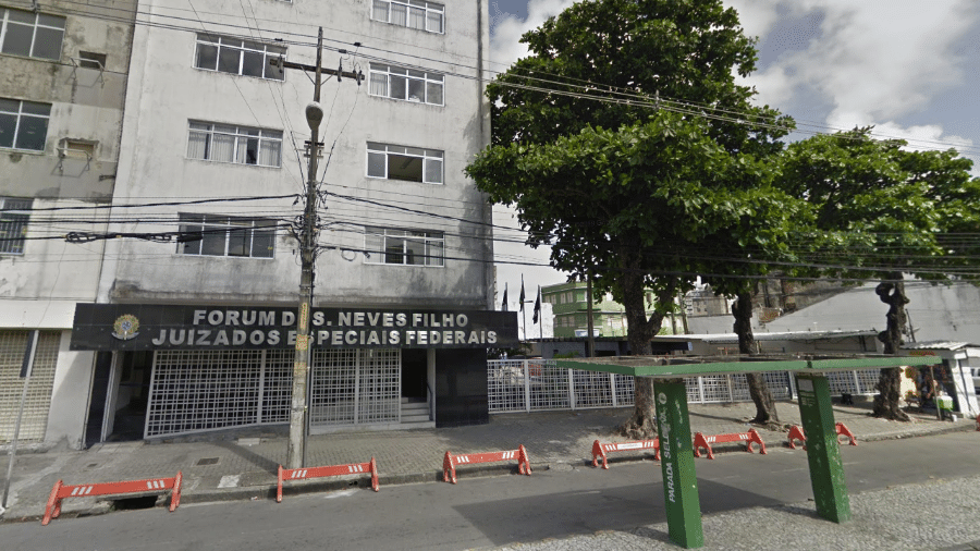 Fachada do Fórum Desembargador Neves Filho, prédio da Justiça Federal em Recife - Reprodução/Google Maps