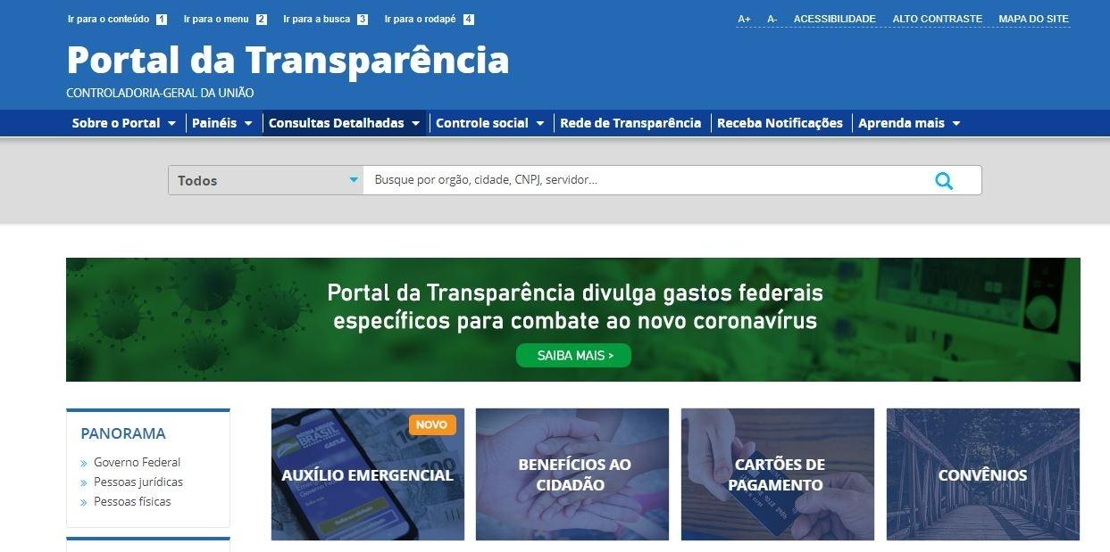 Quer Fiscalizar O Governo Veja Como Funciona O Portal Da Transparencia 28 01 2021 Uol Tilt