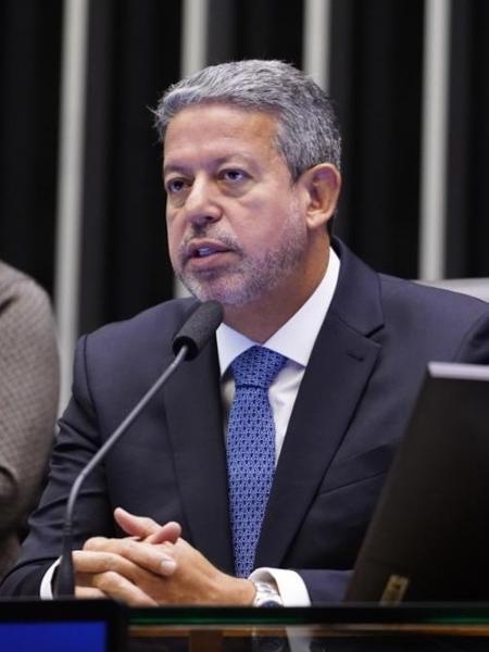 1.02.2023 - Arthur Lira durante cerimônica de posse dos deputados eleitos - Pablo Valadares/Câmara dos Deputados