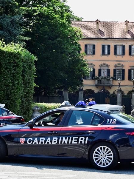 Carabinieri, a polícia militar italiana, prendeu o brasileiro