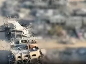 Vídeo mostra tanque bombardeando prédio onde líder do Hamas se escondia