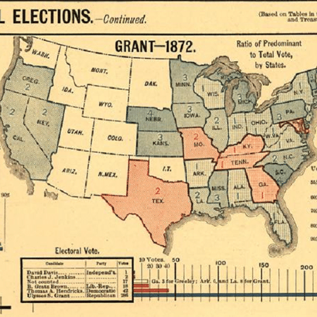 Parte do Atlas Estatístico dos Estados Unidos, datado de 1883