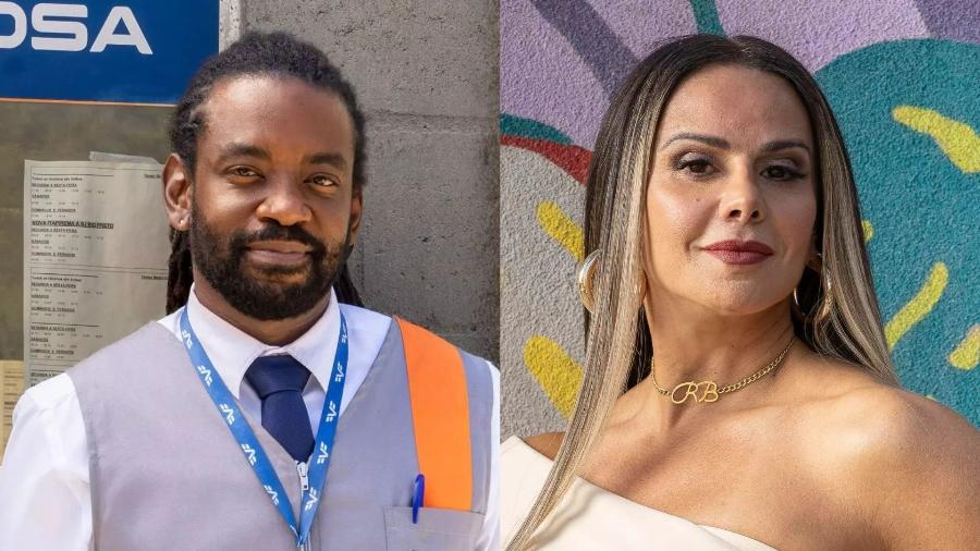 Jão (Fabrício Boliveira) e Rosana (Viviane Araújo) em "Volta por Cima" - Divulgação/Globo