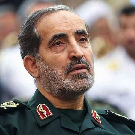 O principal comandante militar do Irã, Ali Shadmani O principal comandante militar do Irã, Ali Shadmani