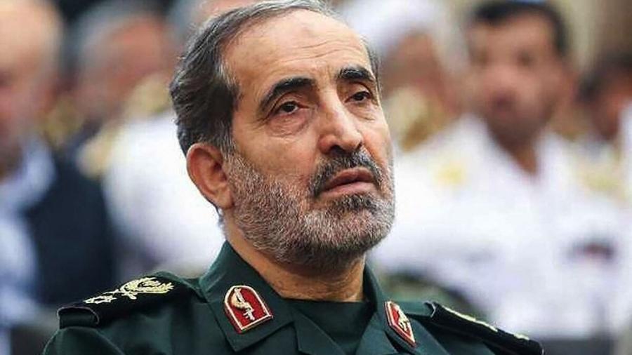 O principal comandante militar do Irã, Ali Shadmani O principal comandante militar do Irã, Ali Shadmani