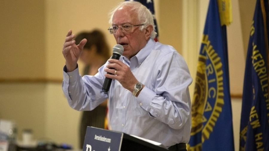 Bernie Sanders - EPA via BBC