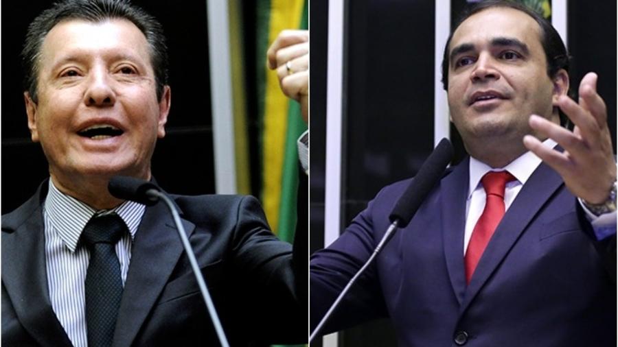 Os deputados José Nelto (Podemos) e Marcelo de Freitas (PSL) disputam por pequi na Câmara - Divulgação/Câmara dos Deputados