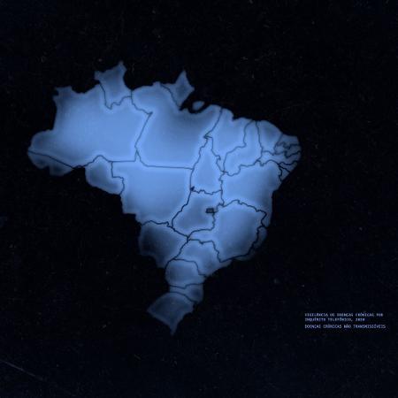 Ilustração sobre apagão de dados de doenças crônicas - O Joio e o Trigo - O Joio e o Trigo