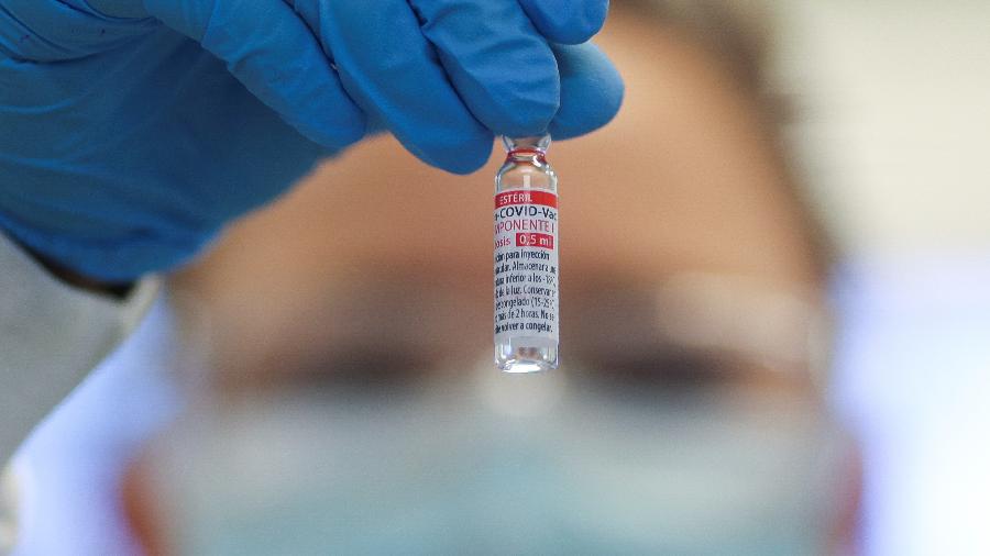 Vacina Sputnik V contra o novo coronavírus é feita com ingredientes e tecnologia fornecidos pela Rússia - Amanda Perobelli/Reuters