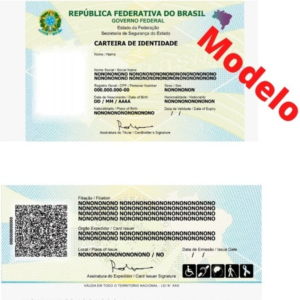 Novo modelo da carteira de identidade só será emitido no RS a